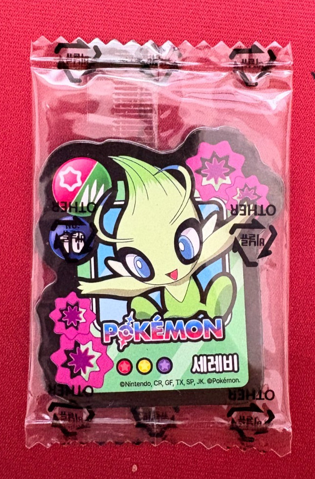 Magnet - Korea Pokemon - Sealed - Celebi 0907