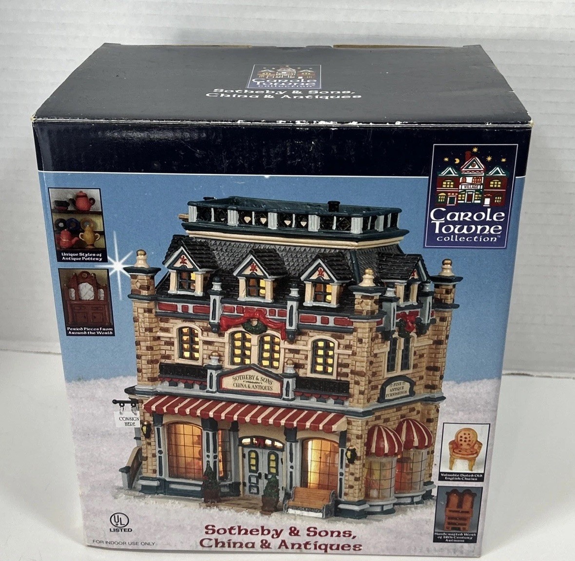 Vintage Carole Towne Collection Sotheby & Sons China & Antiques Village CIB