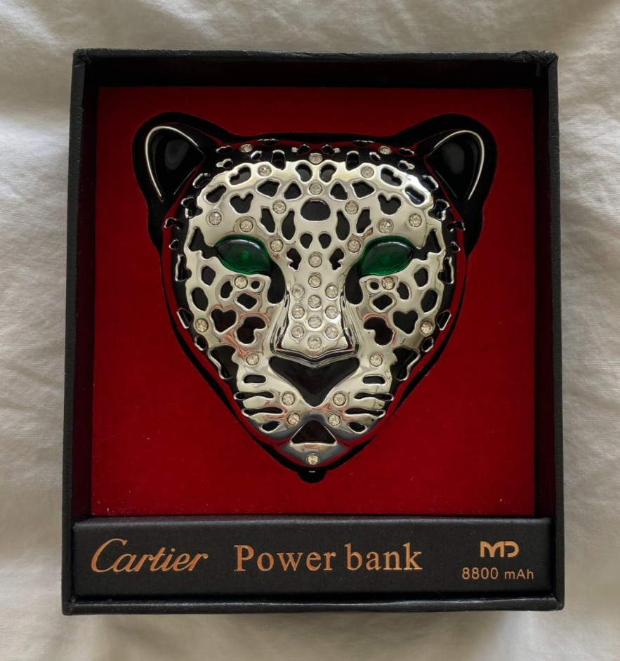 stunning cartier vip gift phanter power bank RARE new in box