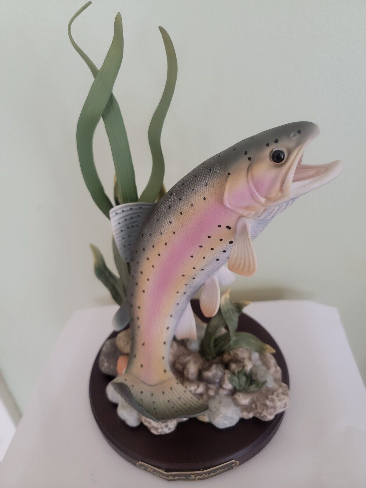 HOMCO Home Interiors Masterpiece, Rainbow Splendor Rainbow Fish  Figurine 