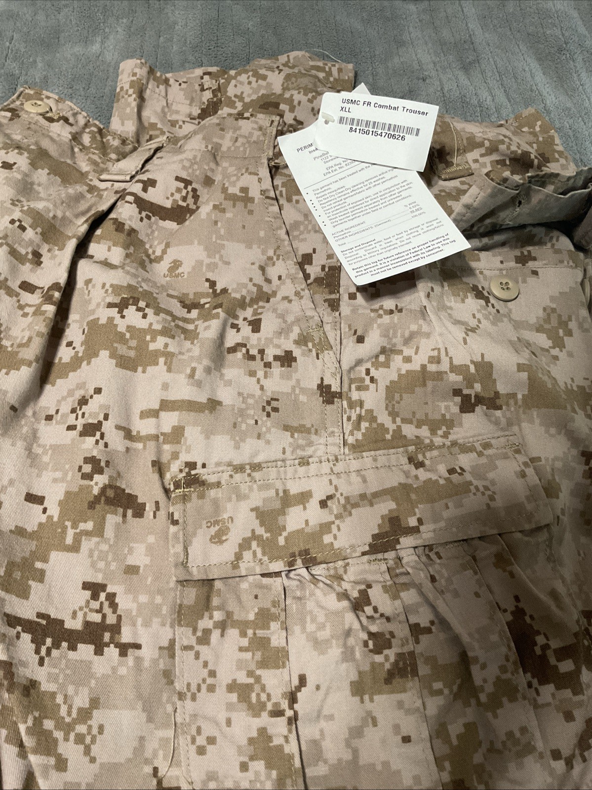 USMC FROG COMBAT TROUSER (XL-L)NWT