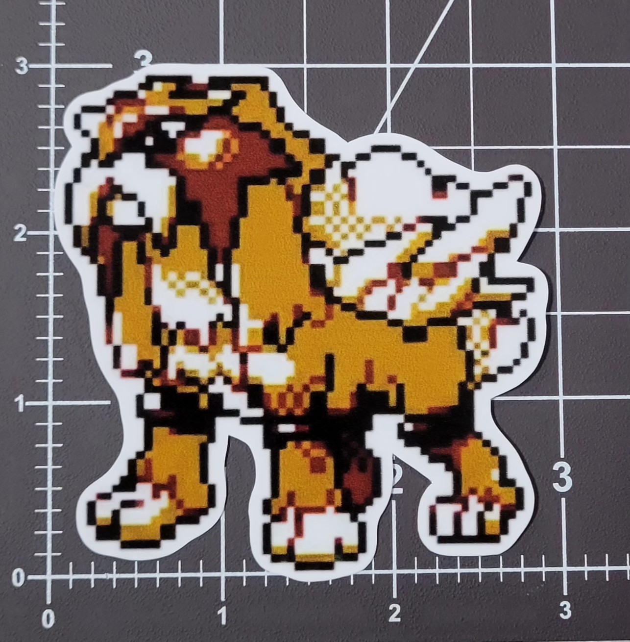 Pokémon Entei Sticker 3\
