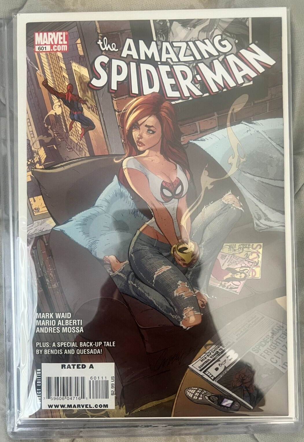 Amazing Spider-Man #601 | J. Scott Campbell Cover  |