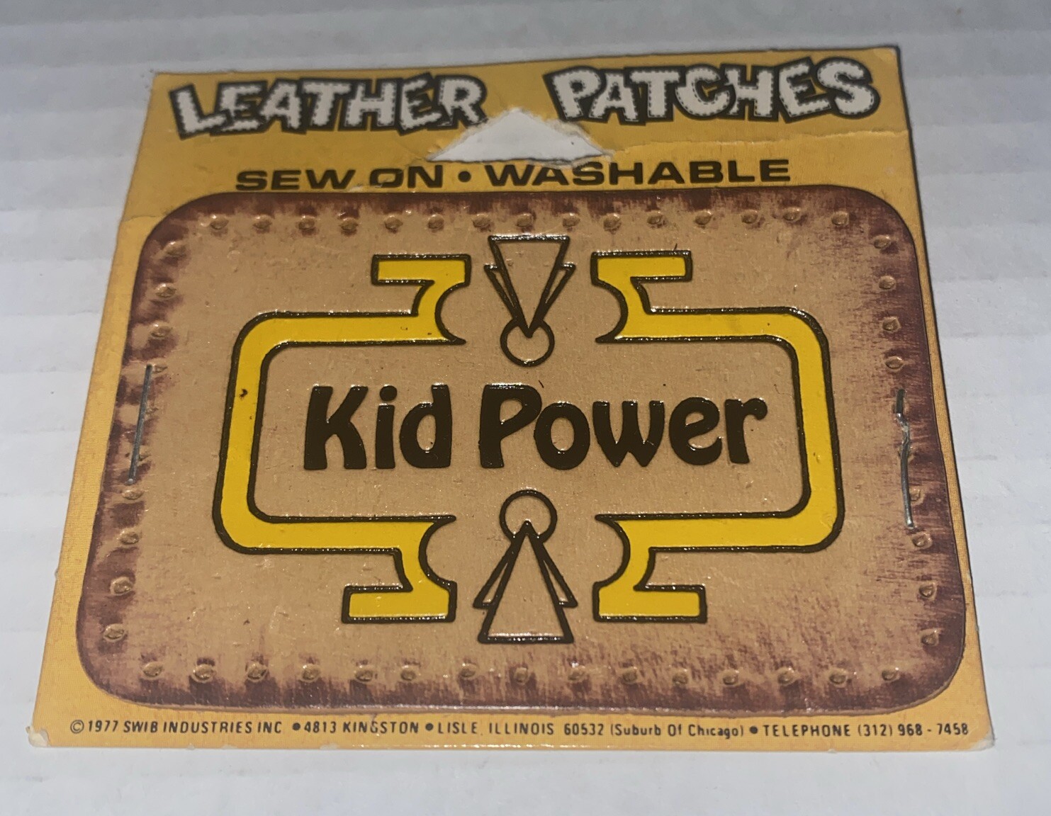 Marriotts Great America TAGGED Kid Power NOS Patch Souvenir VTG Amusmt Pk USA