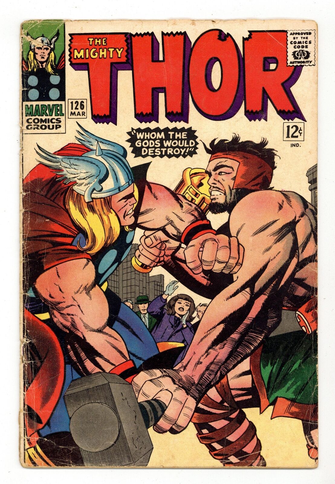 Thor #126 GD 2.0 1966