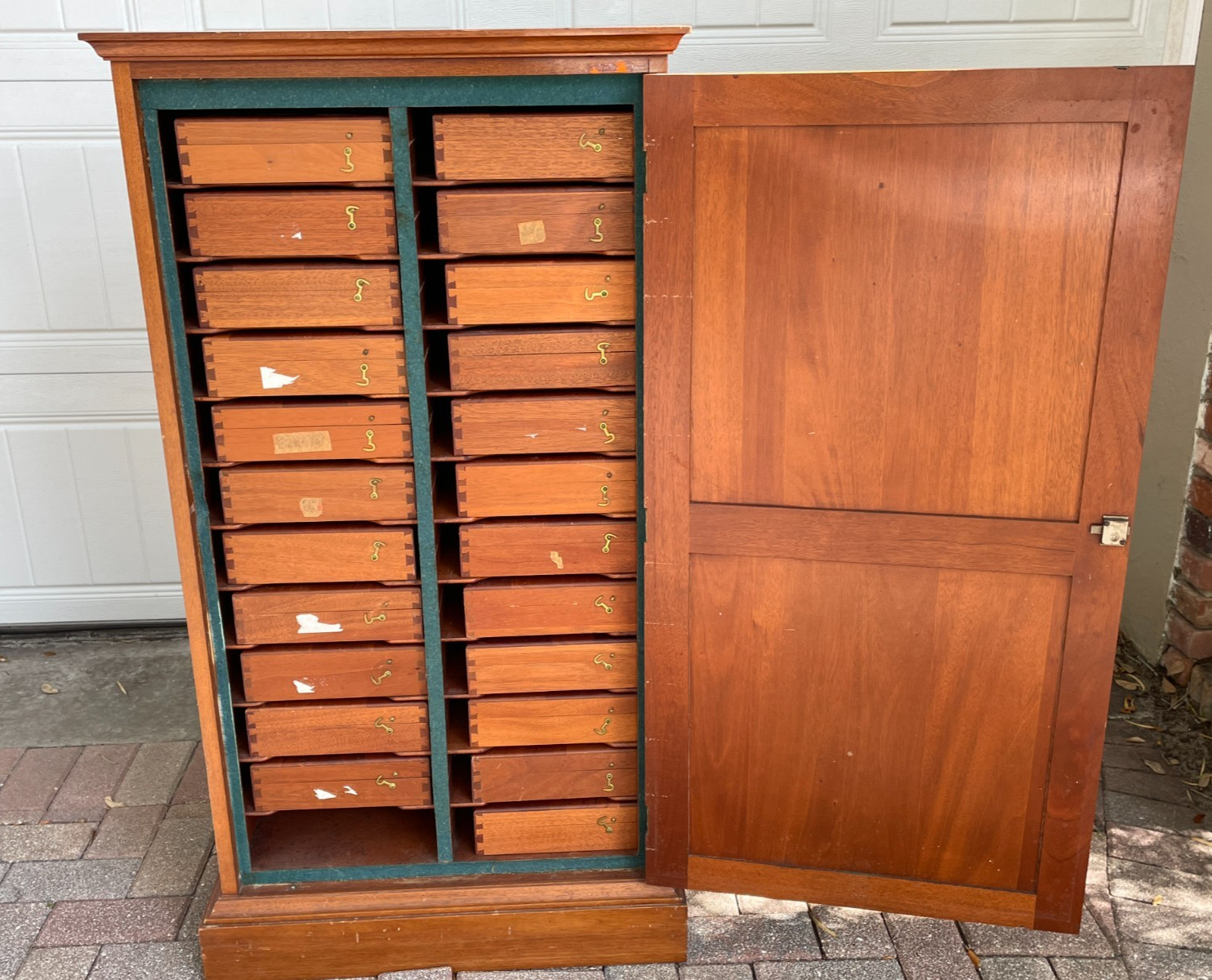 Schmitt Schmidt hardwood boxes cabinet entomology insect collections museum