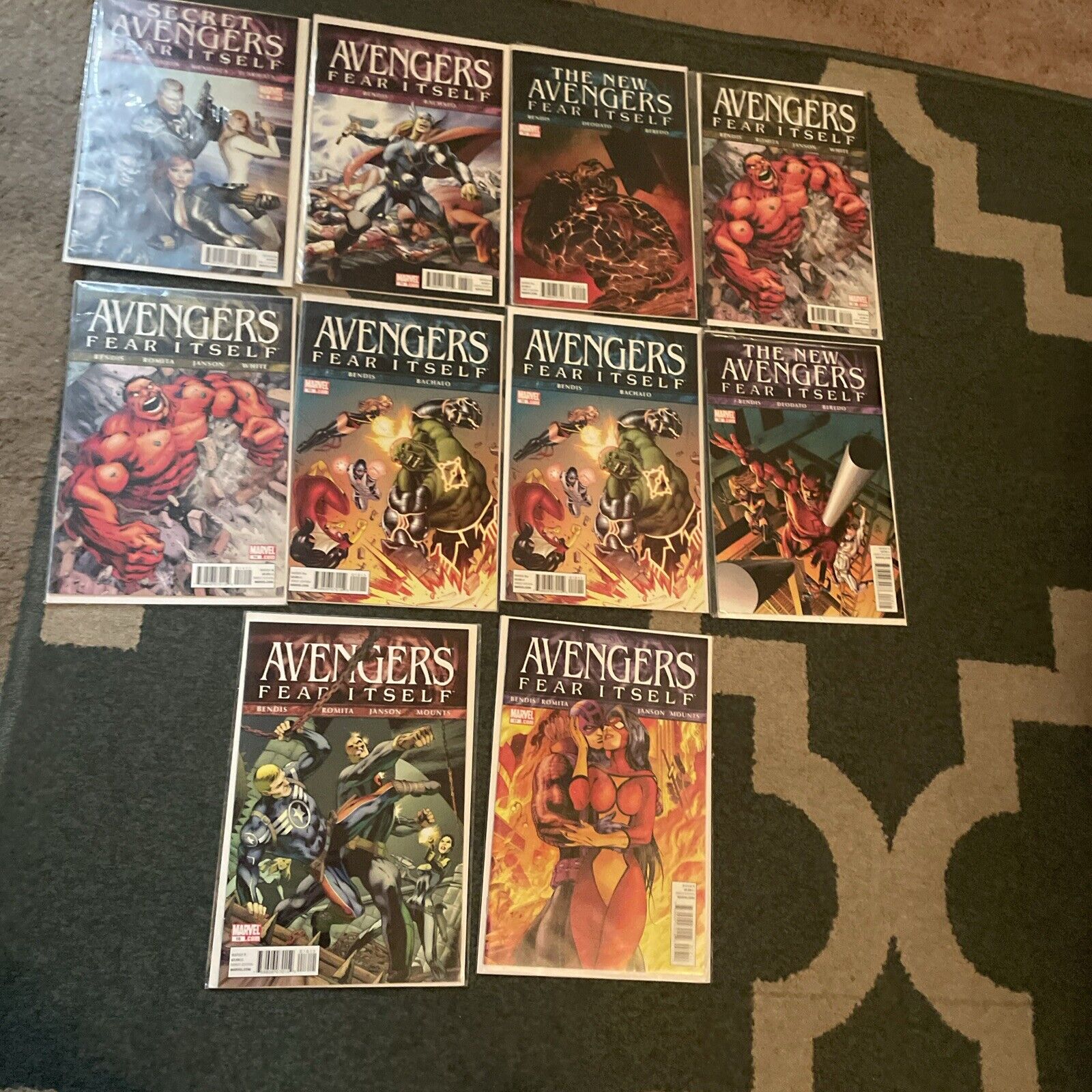 Avengers Fear Itself Comic Book Lot, (Avengers, New Avengers, Secret Avengers)