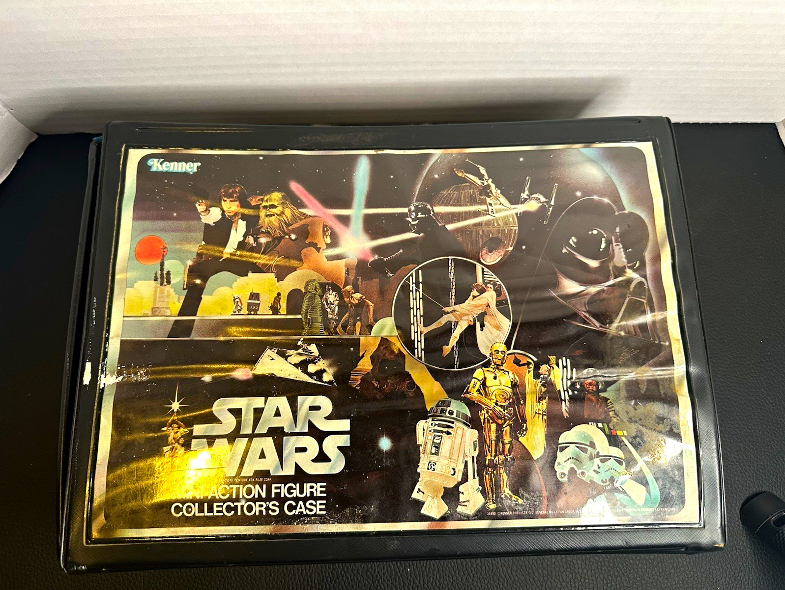 Kenner Star Wars 1977 Vintage Action Figure Collector's Case w/ Mixed Figure Lot Kenner Star Wars 1977 Vintage Action Figure Collector's Case w/ Mixed Figure Lot