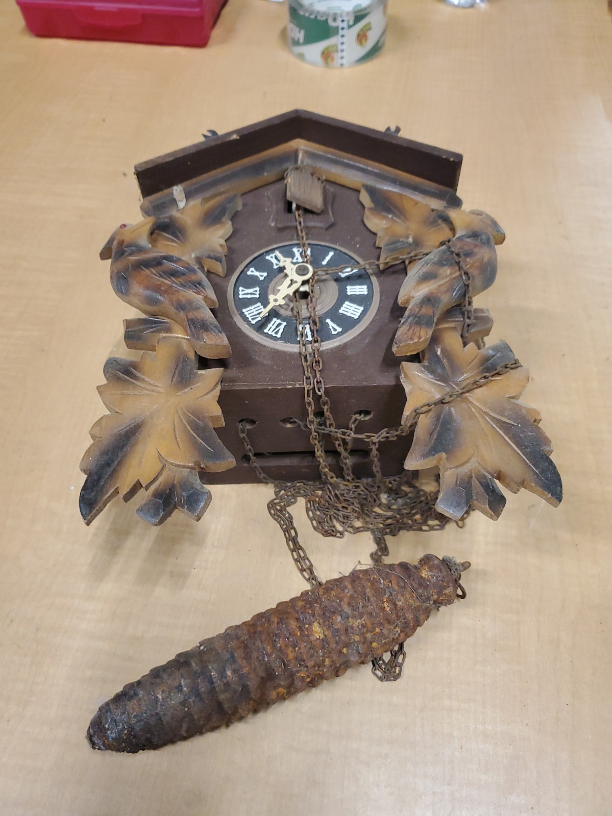 Vintage German Welby? Cuckoo Clock Black Forest