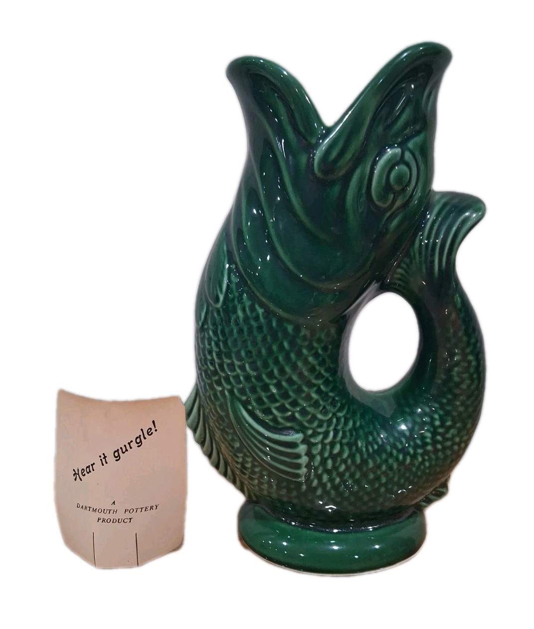 VINTAGE EARLY GURGLING COD PITCHER SHREVE CRUMP LOW ENGLAND DARTMOUTH Has Crack VINTAGE EARLY GURGLING COD PITCHER SHREVE CRUMP LOW ENGLAND DARTMOUTH Has Crack