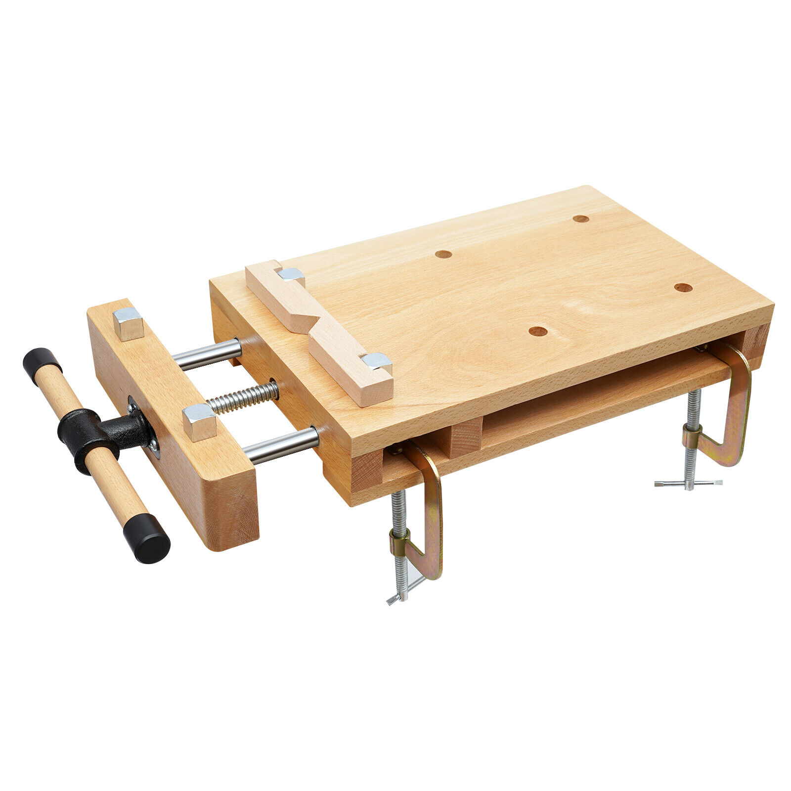 Wood Workbench Desktop Woodworking Vise Portable Smart Vice With Clamping