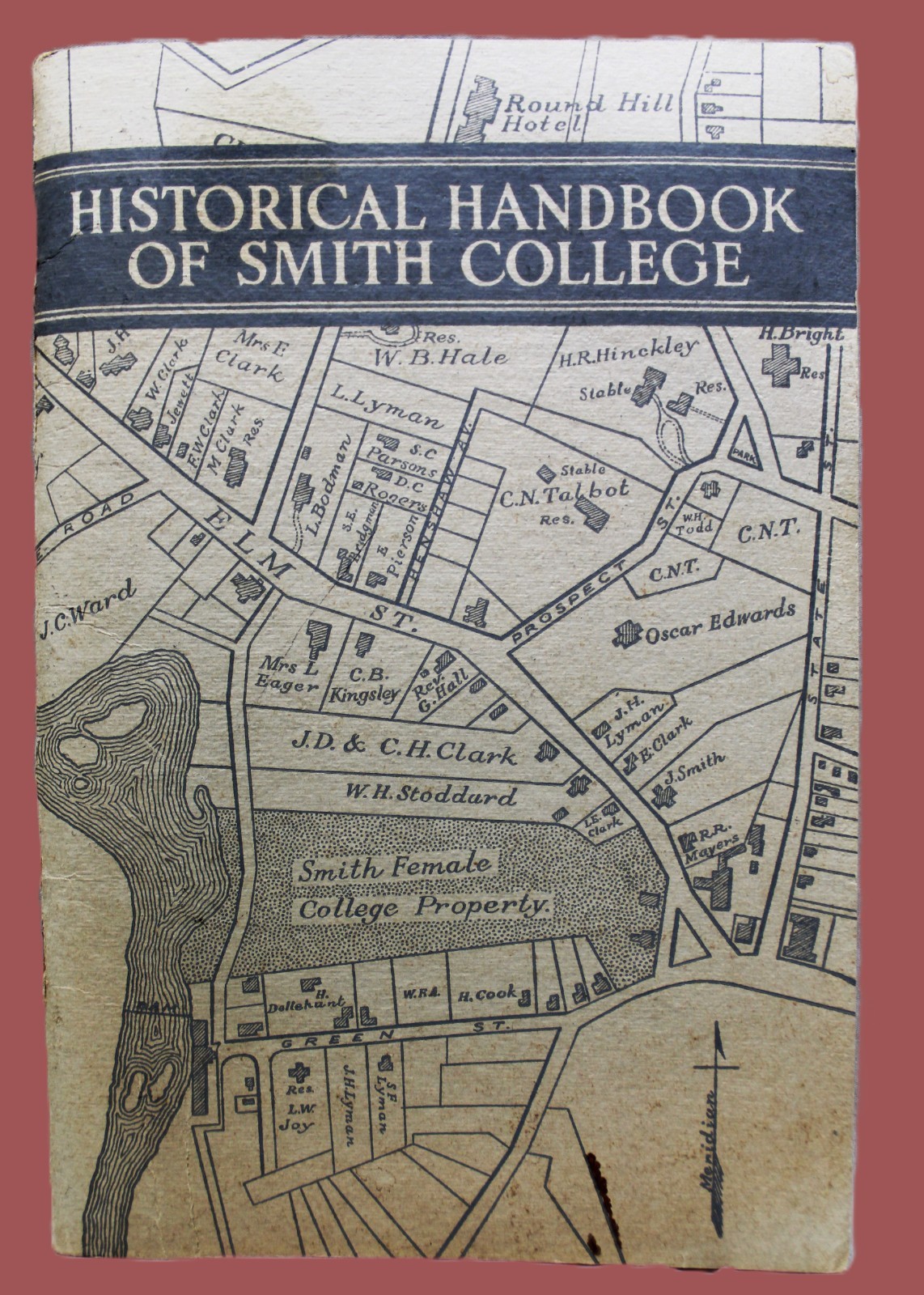 HISTORICAL HANDBOOK OF SMITH COLLEGE NORTHAMTON MASSACHUSETTS 1932 VINTAGE