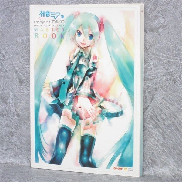 MIKU HATSUNE Project Diva Master Book w/Sticker Art Fan Japan SB01*