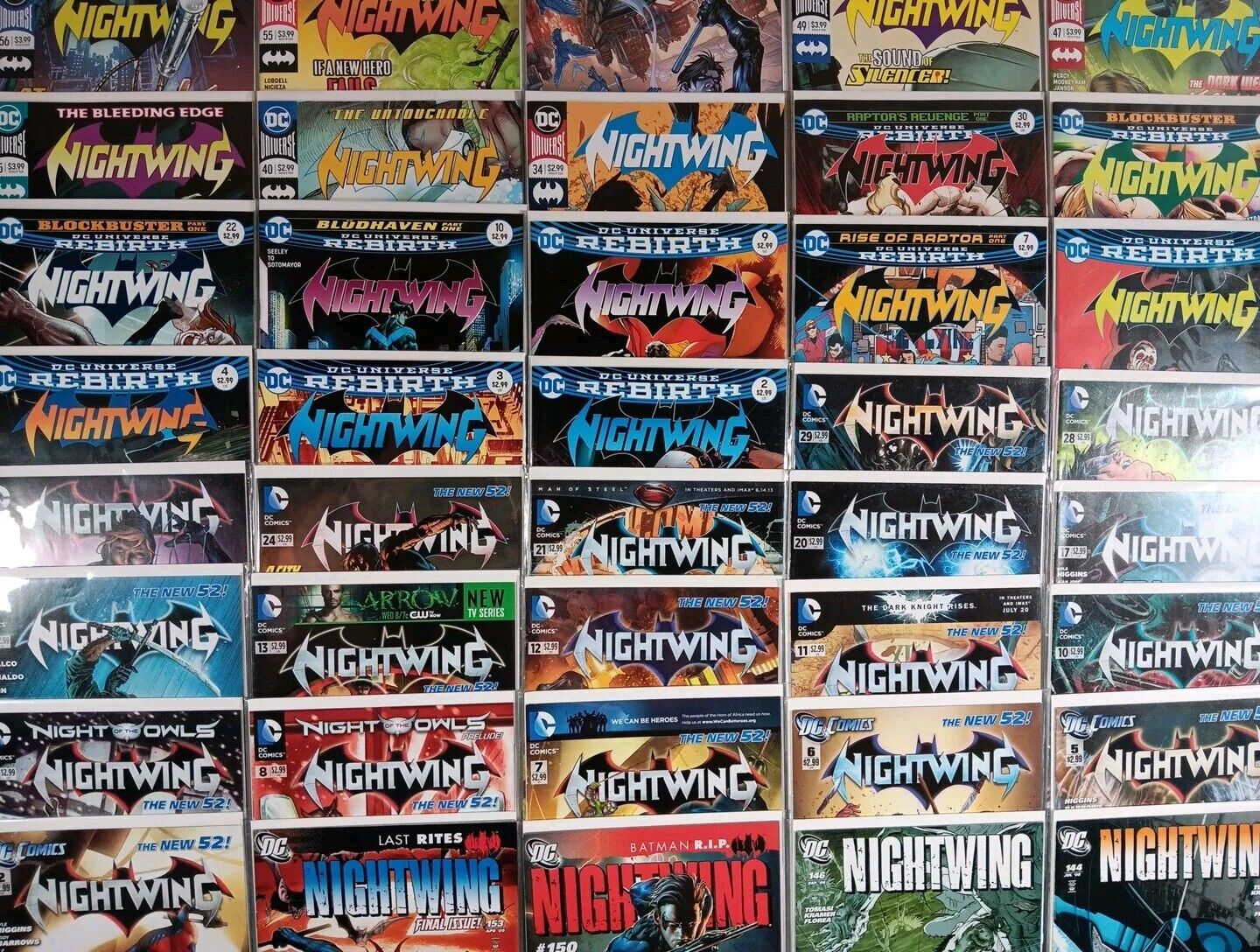 DC Comic Book Lot Nightwing