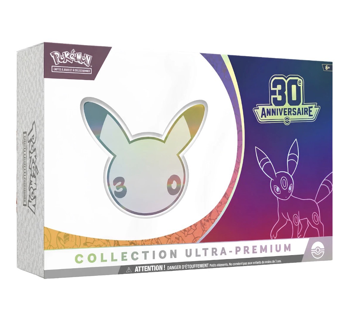 Pokemon TCG Ultra-Premium 30th Anniversary Pikachu Collection Box Set