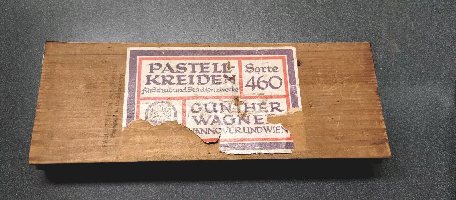 Günther Wagner Pastellkreiden Sorte 460/24  Vintage Pastel Crayons, Germany