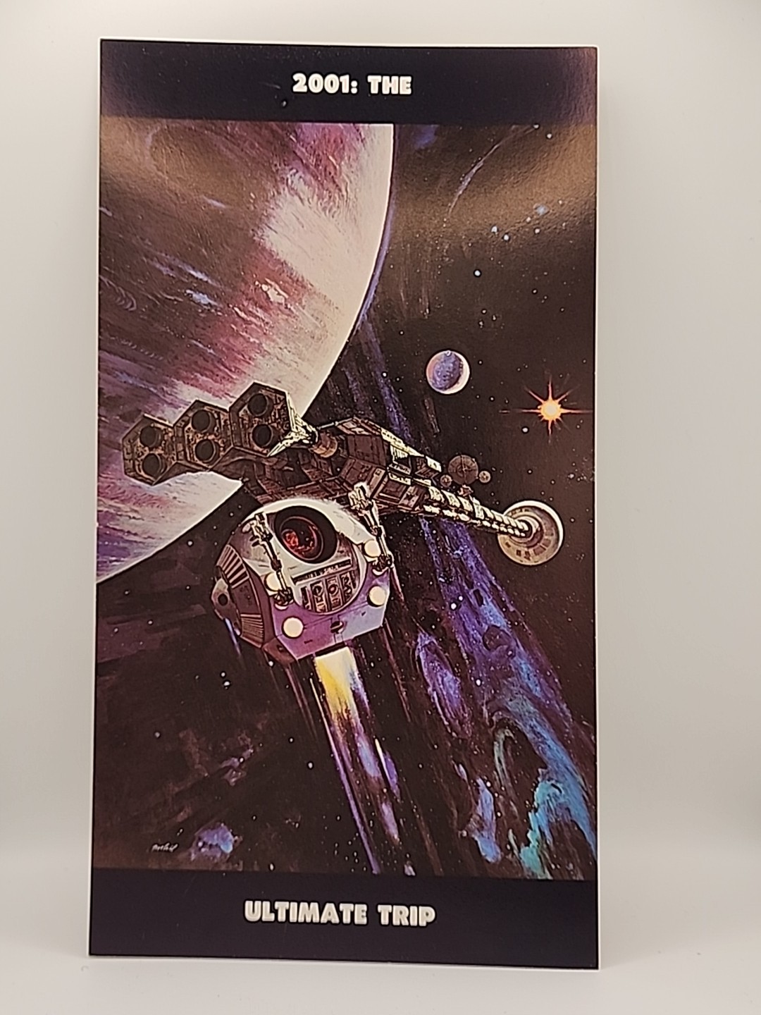 Vintage Postcard Cinerama 2001 A Space Odyssey The Ultimate Trip 1968 MGM