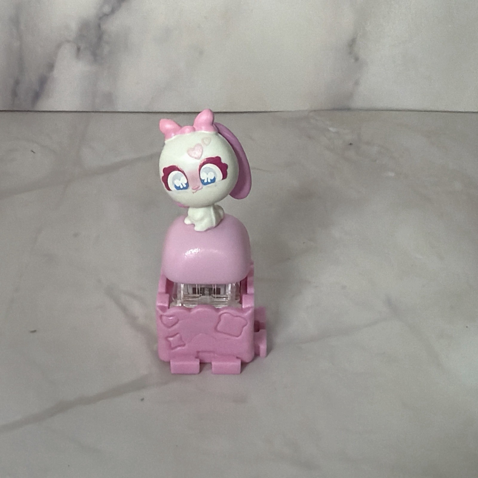 SOFTIE WHITE BUNNY @Softie CLICKEEZ SERIES 3 BUBBLE POPS #163 EPIC FIGURE