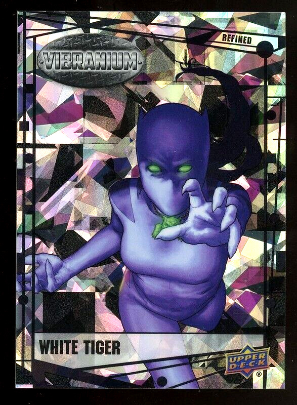WHITE TIGER 2015 UD Marvel Vibranium #67 REFINED Parallel SP 13/99- Ultra Rare