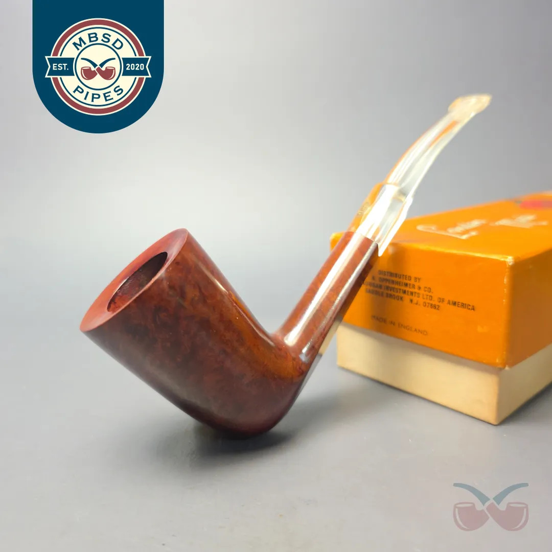 GBD Pre-1980s New Standard Conquest 9678 Smooth Estate Briar Pipe, Unsmoked