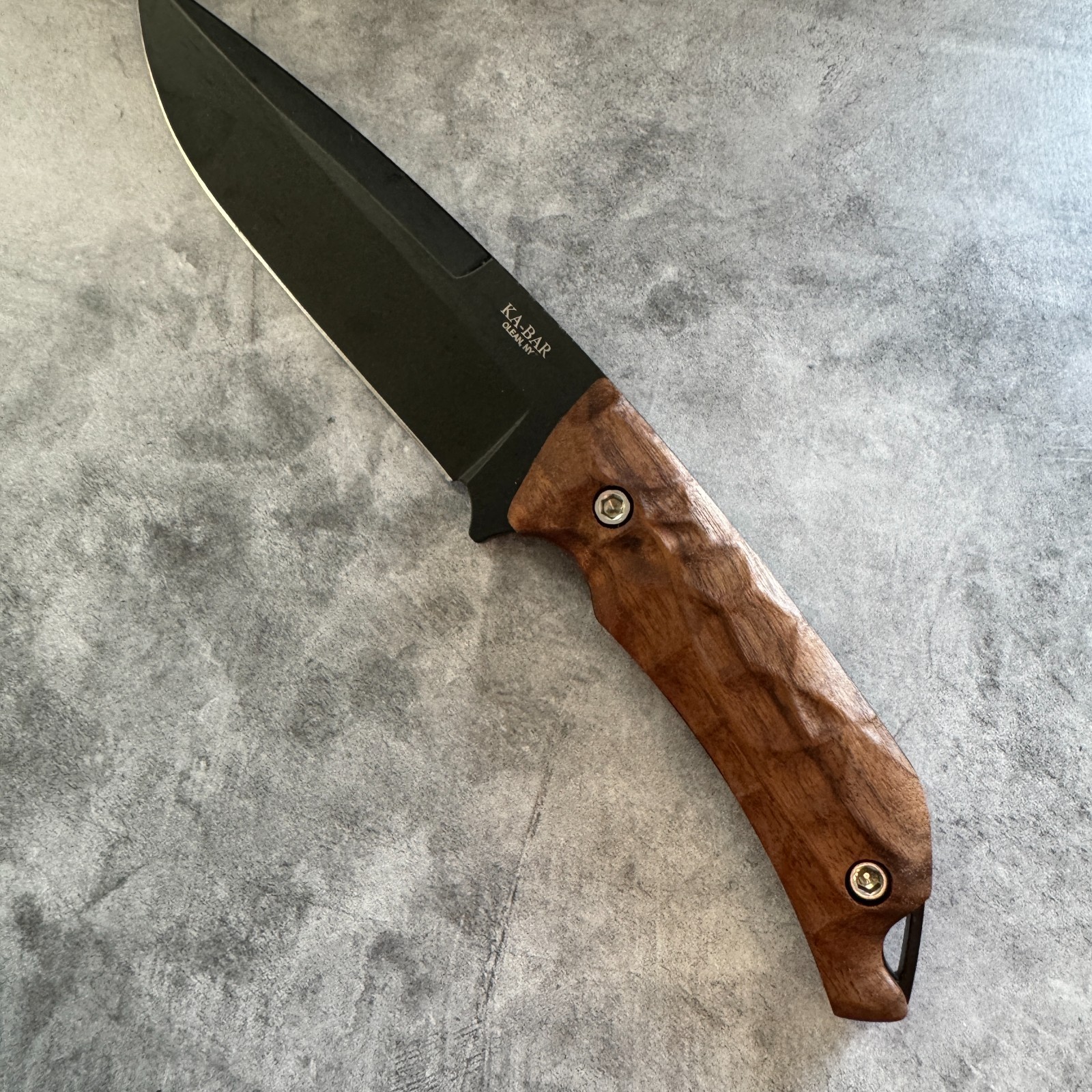 Royalcurl handles scales for Ka-Bar Jarosz Turok
