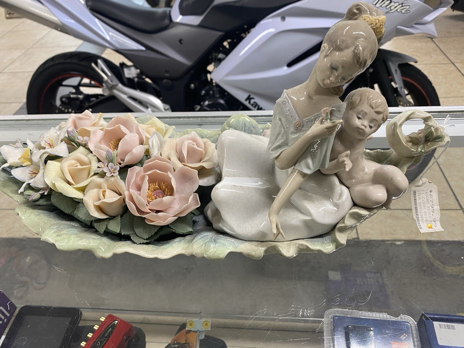 HUGE RARE LLADRO RIVER OF DREAMS 1866 LE 2500 BASE Limited Vintage Porcelain