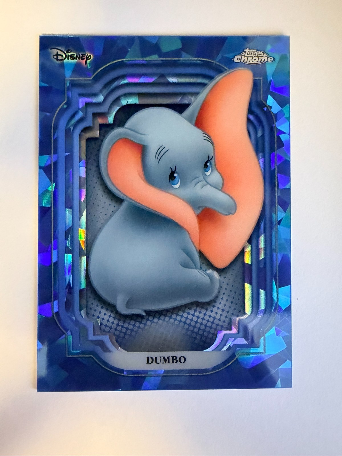 2024 Topps Chrome Disney Sapphire Dumbo #14 - 1st Year Sapphire