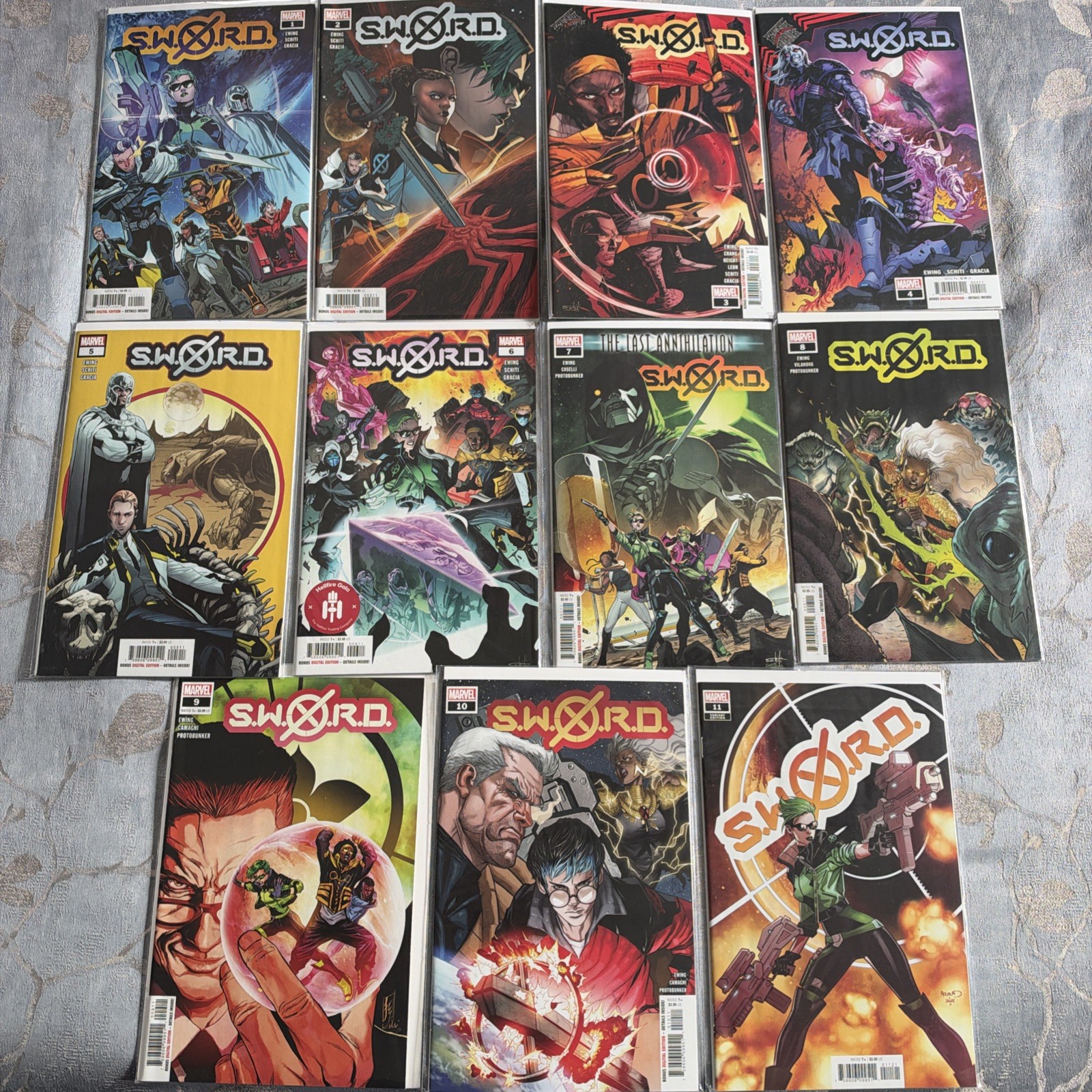 S.W.O.R.D. #1–11 (2020) – Marvel – Al Ewing – Complete Run