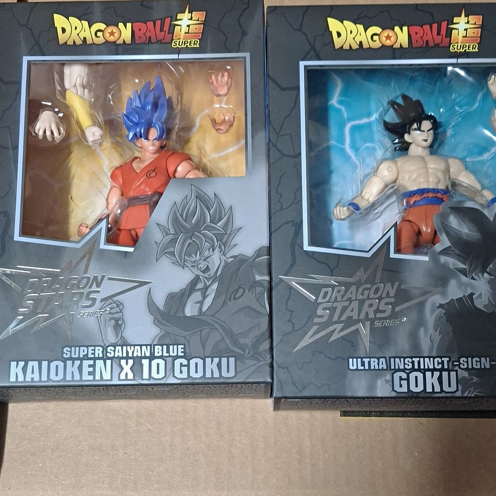 Bandai Dragon Ball Super Dragon Stars Goku Figures Lot (2) Boxed Unopened