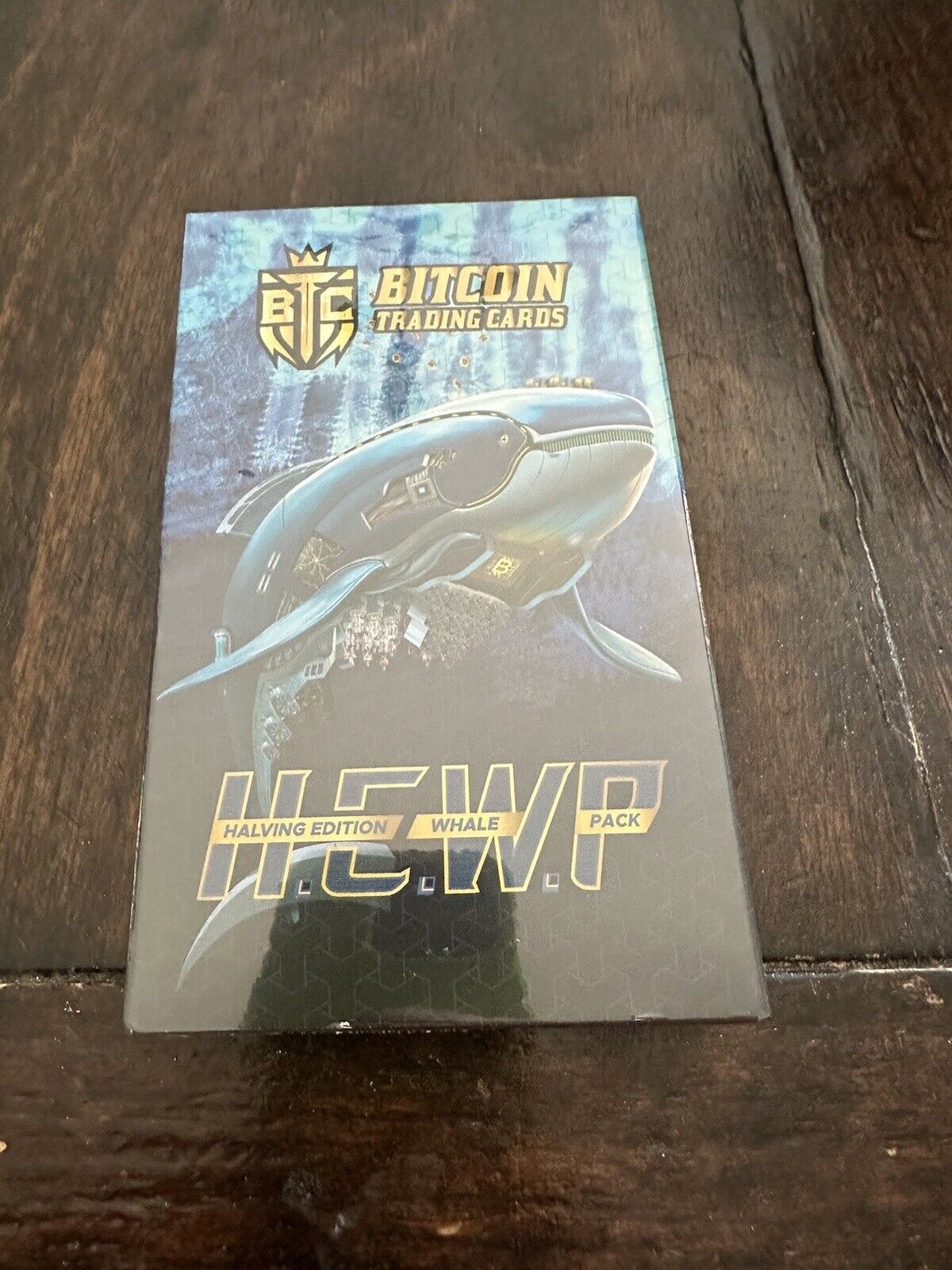 (1) Sealed Pack  2024 Bitcoin Trading Cards BTCTC WHALE Halving Edition