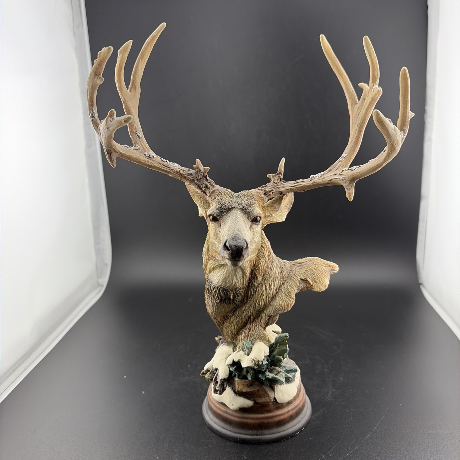 Mill Creek Studios First Snow Deer Buck Sculpture 2011 Mill Creek Studios First Snow Deer Buck Sculpture 2011
