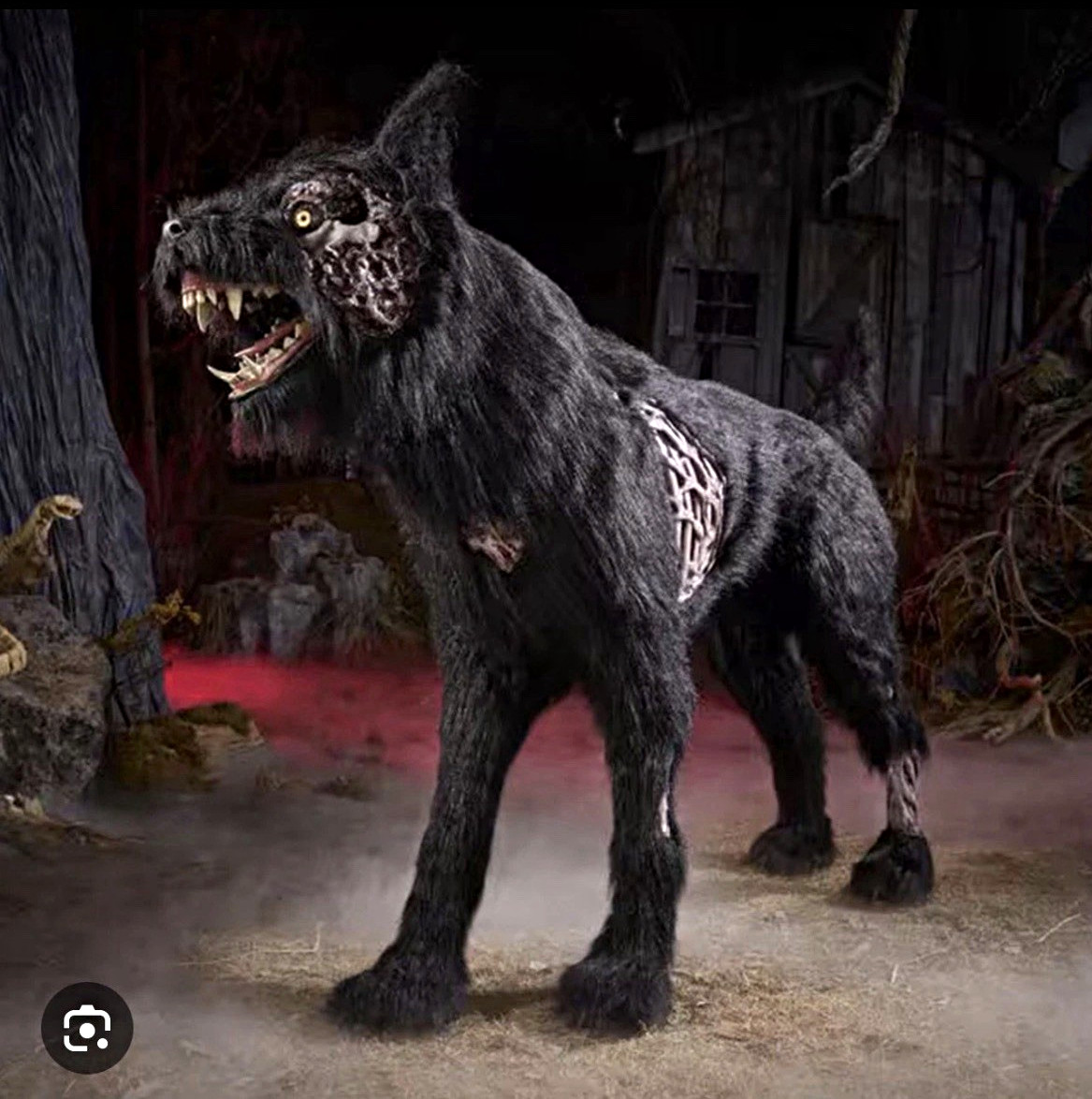 Home Depot 5.5 ft Fear Valley Wolf Animated LED Halloween Prop