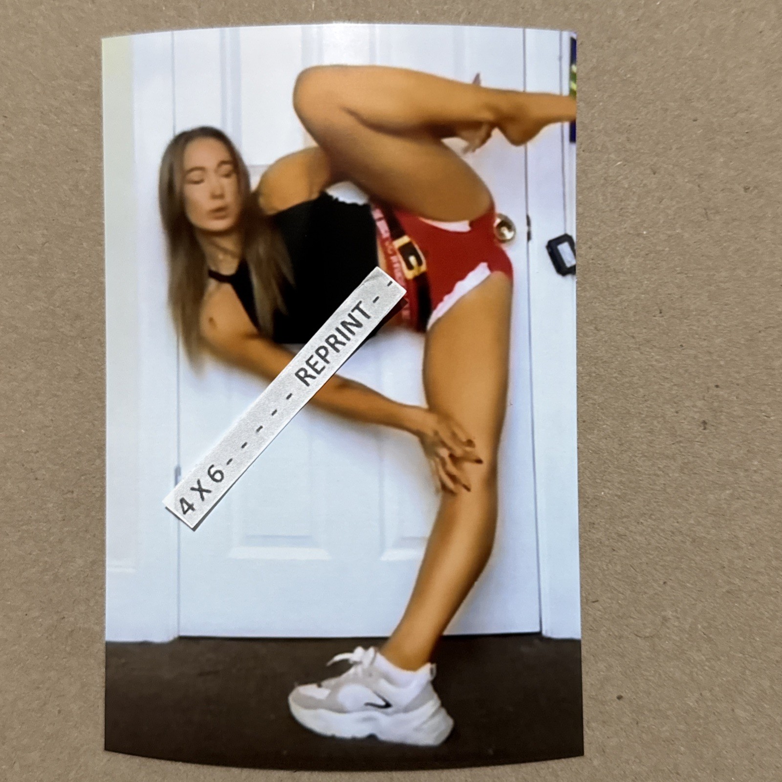 High Kicking Lady ￼￼ ….4 X 6  Photo-