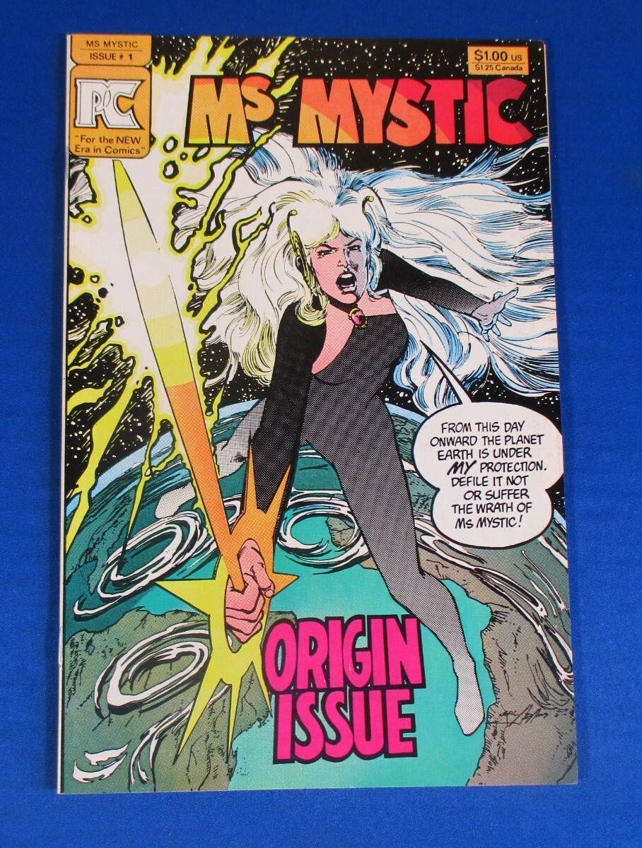 Ms Mystic #1 Pacific Comics Neal Adams 1982 NM Origin 1st Issue Bronze Age Ms Mystic #1 Pacific Comics Neal Adams 1982 NM Origin 1st Issue Bronze Age