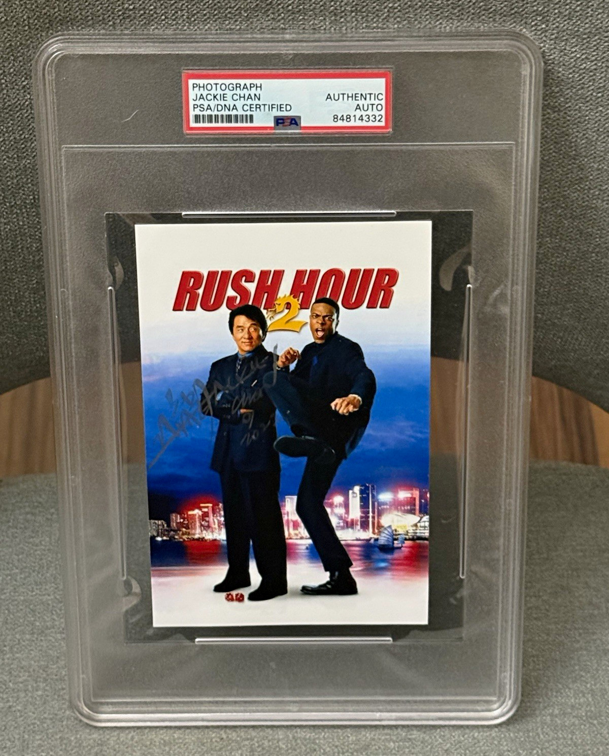 PSA/DNA Certified Jackie Chan Autographed Rush Hour 2 Photo 84814332