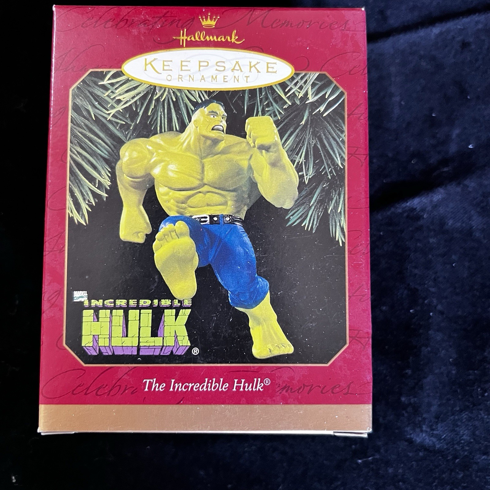 1997 Hallmark Keepsake Incredible Hulk Marvel Comics Ornament QX5471 NIB