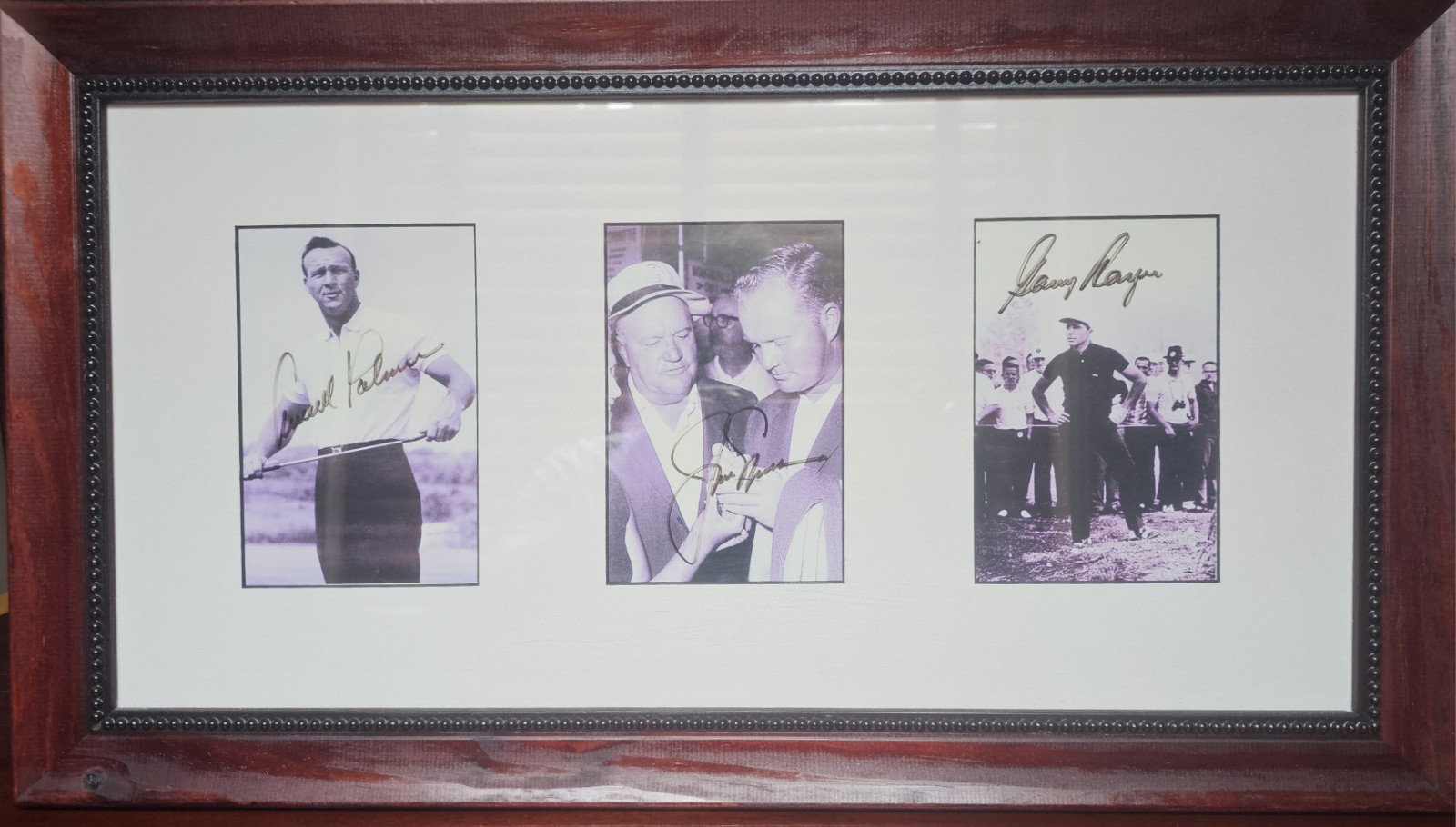 3 Masters Champions Autographs - 13 Masters Major Titles Total 3 Masters Champions Autographs - 13 Masters Major Titles Total