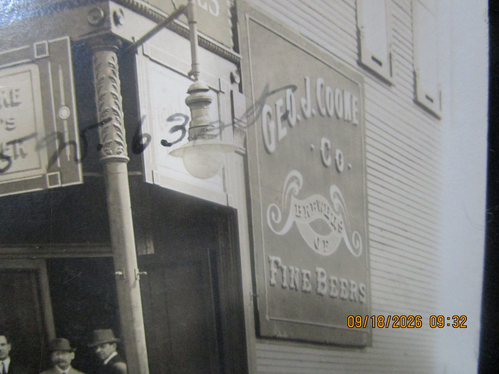 RPPC BATTAU SALOON 1425 NE 63 St. Englewood Chicago 1915 Geo.J. Cooke BEER SIGNS RPPC BATTAU SALOON 1425 NE 63 St. Englewood Chicago 1915 Geo.J. Cooke BEER SIGNS
