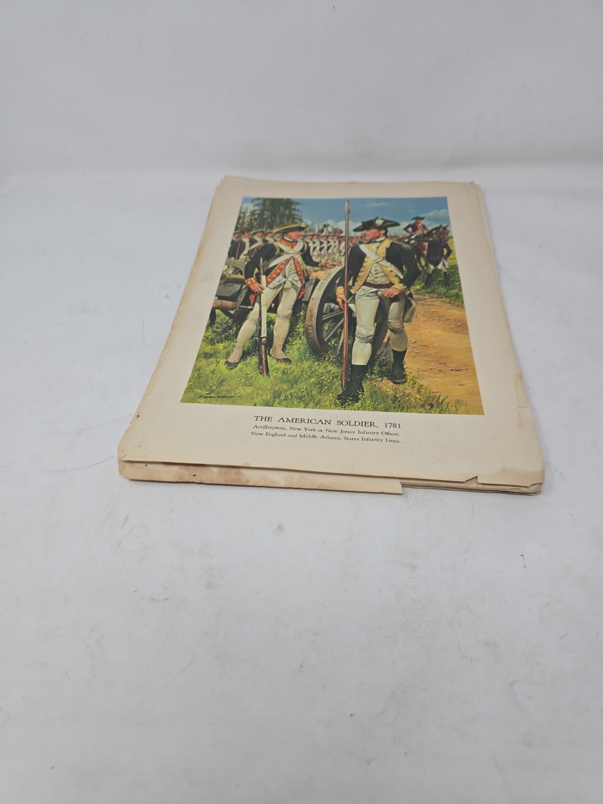 THE AMERICAN SOLDIER SET OF 19 PRINTS MILITARY HISTORY DEPT OF THE ARMY 9X13 THE AMERICAN SOLDIER SET OF 19 PRINTS MILITARY HISTORY DEPT OF THE ARMY 9X13