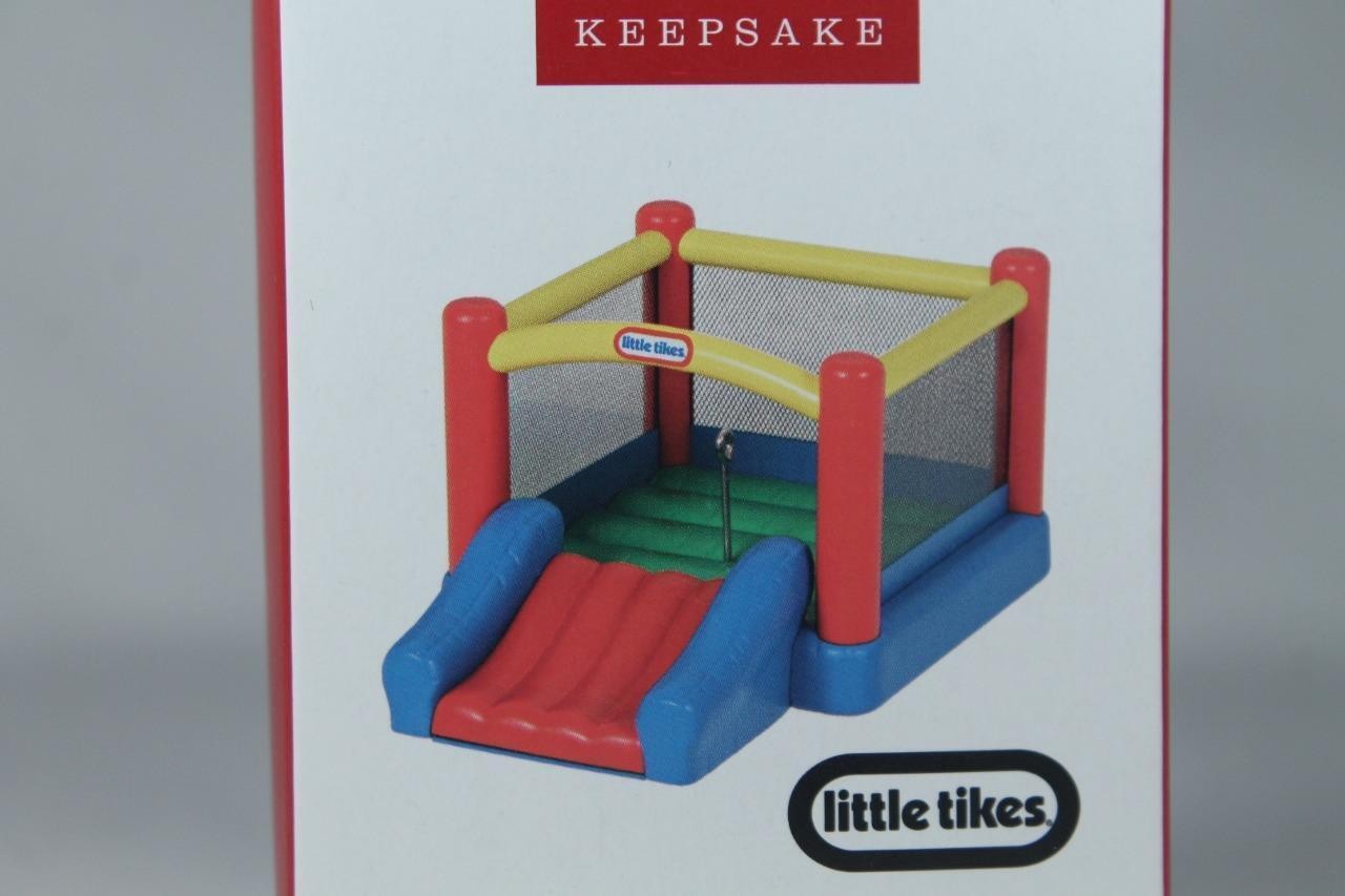 Hallmark \'Jr. Jump \'N Slide Bouncer\' 2023 Little Tikes Ornament New In Box