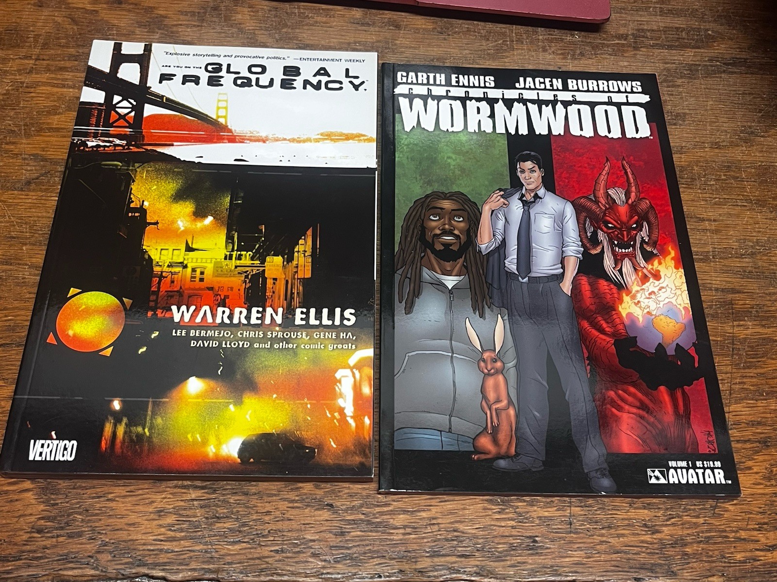 Lot Of 22 Random Graphic Novels Howard Chaykin Ennis Etc