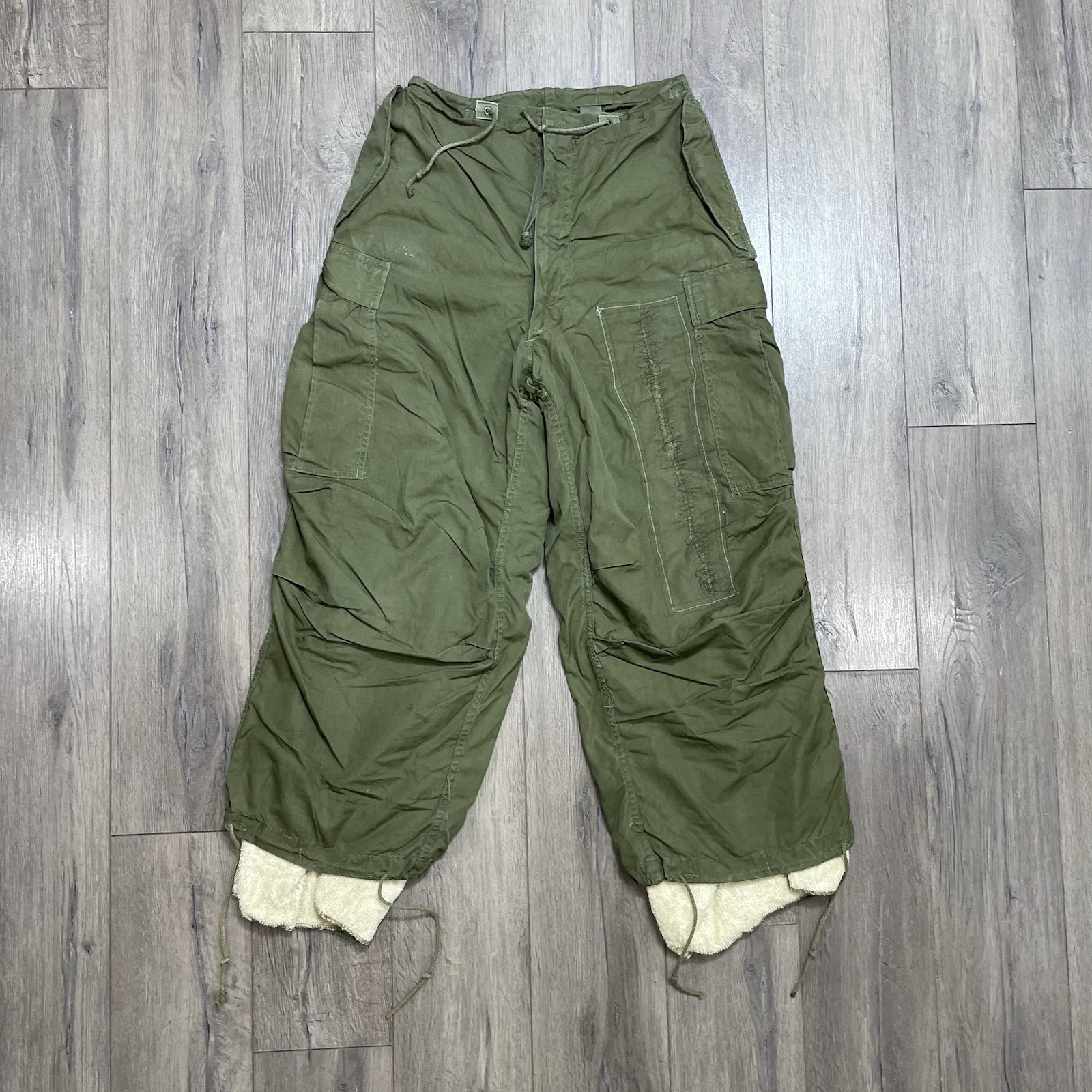 Vintage M-1951 Arctic Shell Trousers w/ Liner Military Pants Medium Regular