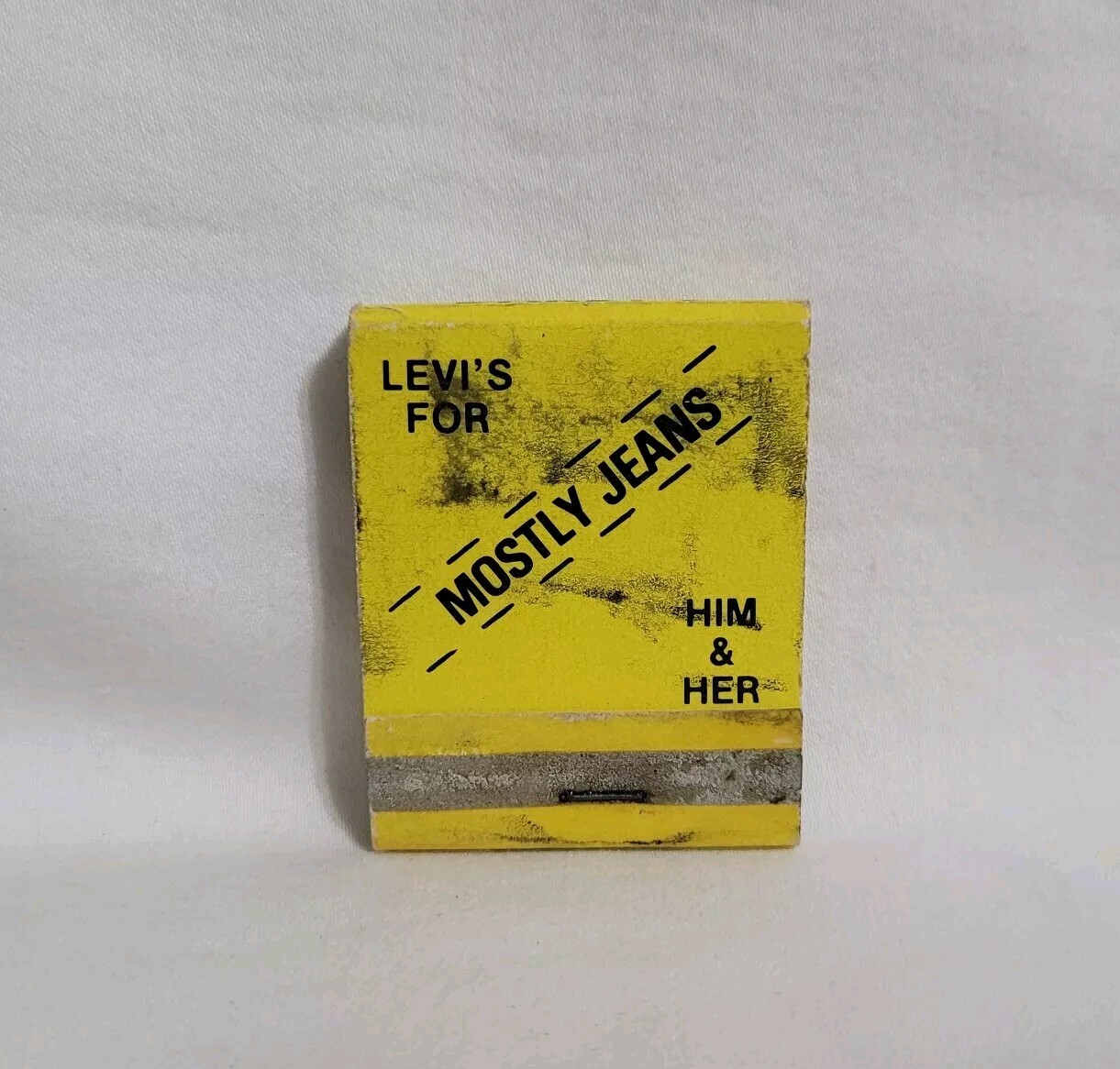 Vintage Darby\'s Mostly Jeans Store Matchbook Rehoboth Delaware Advertising Full