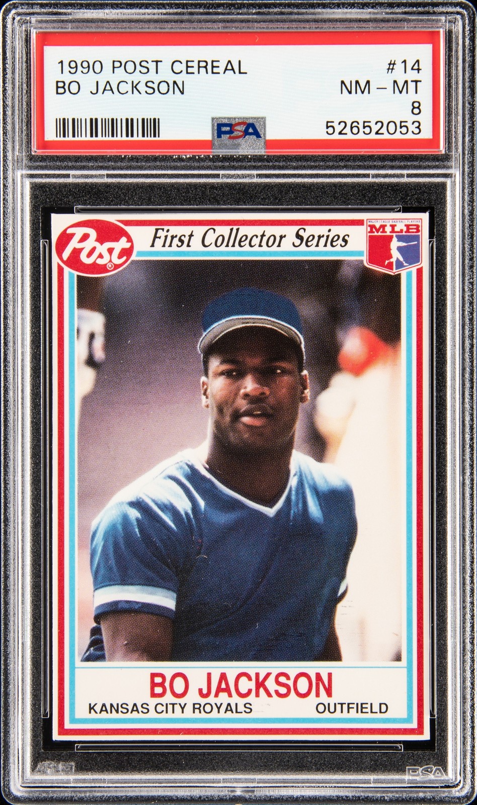[PSA 8] 1990 POST CEREAL #14 BO JACKSON 📈 Invest 📈 Only Bo Knows ⚾
