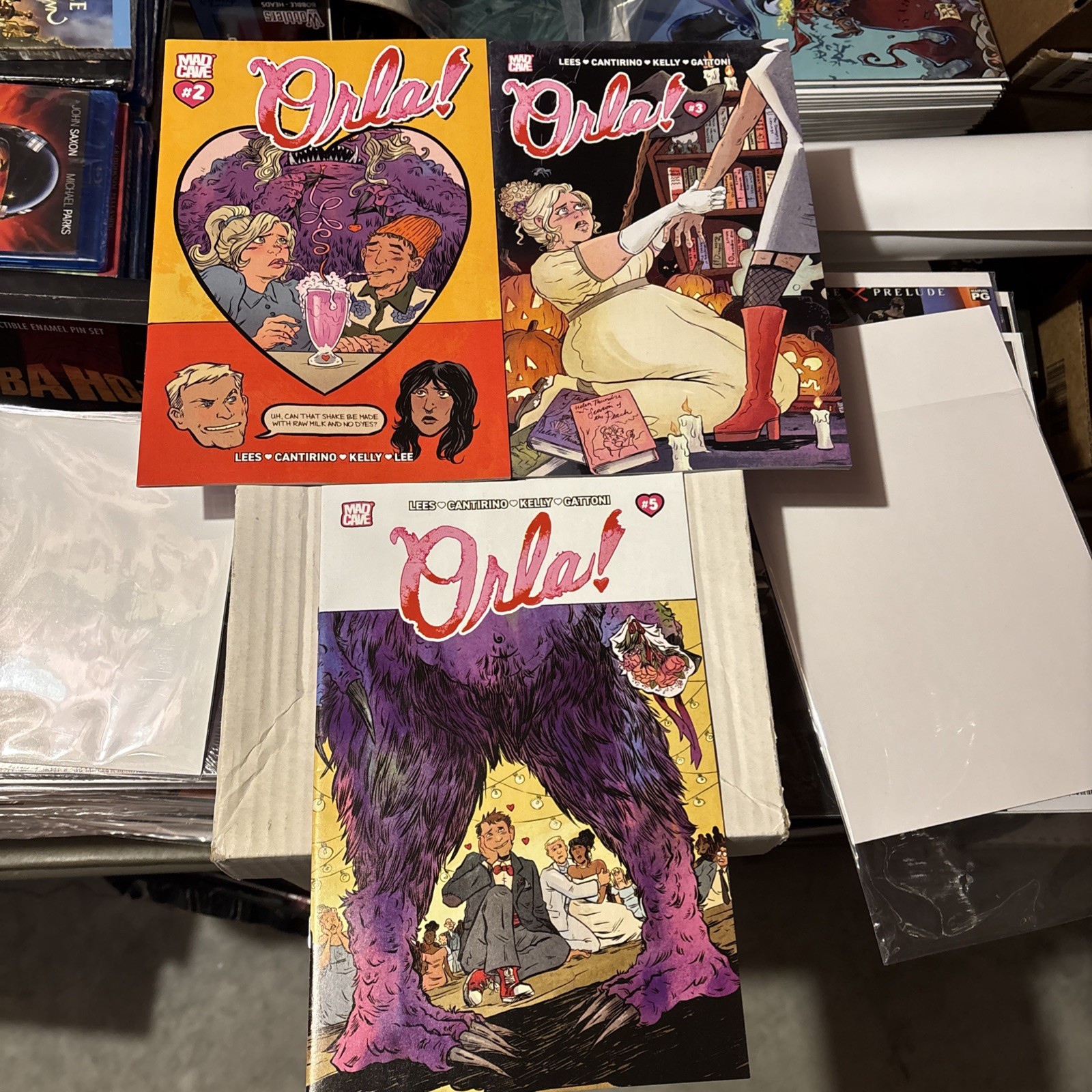 Orla #2 3 5 Set 3 Comic Lot (2025) Mad Cave Orla #2 3 5 Set 3 Comic Lot (2025) Mad Cave