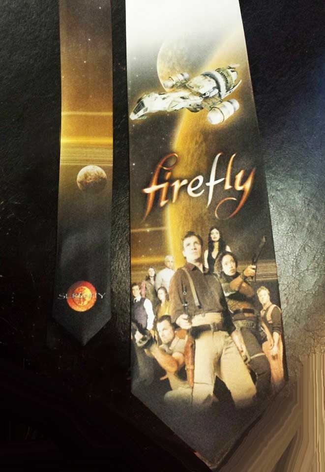 L@@K Firefly Serenity Neck Tie - Browncoats L@@K Firefly Serenity Neck Tie - Browncoats