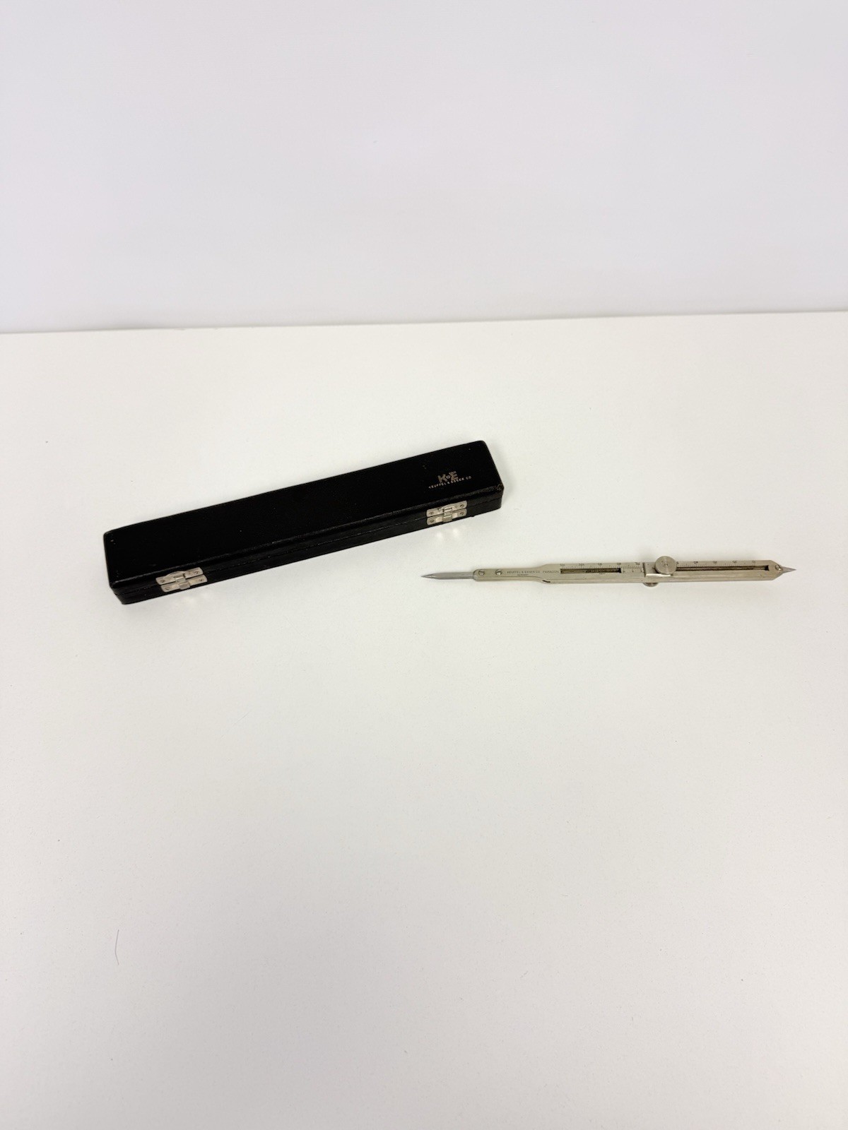 Vintage Keuffel Esser K&E Paragon Proportional Divider In Case 10\ Vintage Keuffel Esser K&E Paragon Proportional Divider In Case 10\