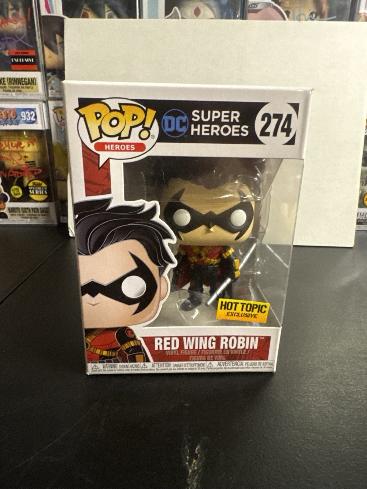 Funko Pop Red Wing Robin #274 DC Super Heroes Exclusive Hot Topic