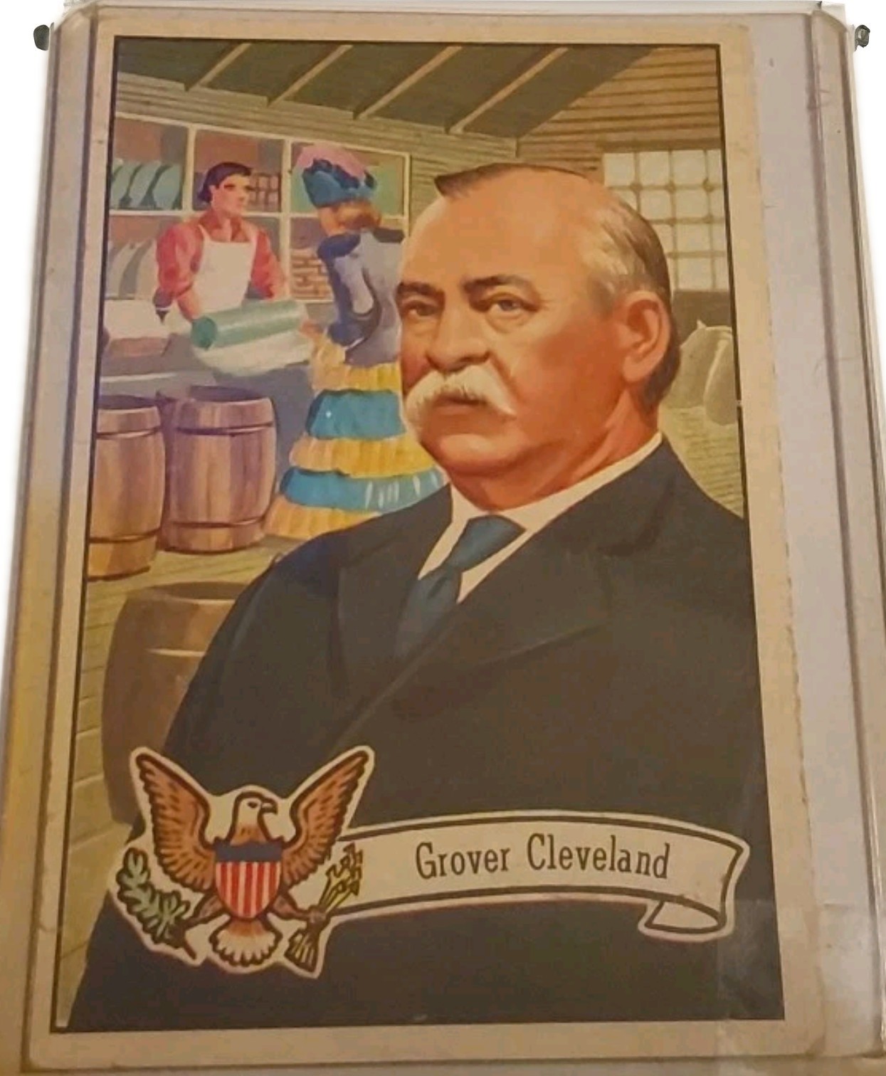 1952 U.S. Presidents Grover Cleveland Collector Series Card #25 1952 U.S. Presidents Grover Cleveland Collector Series Card #25