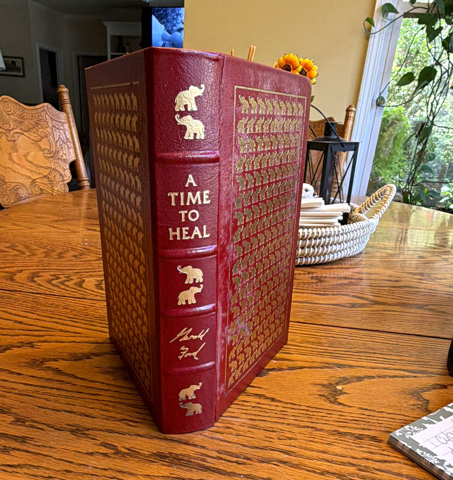 Easton Press A Time to Heal Gerald R. Ford Autobiography Signed by Ford